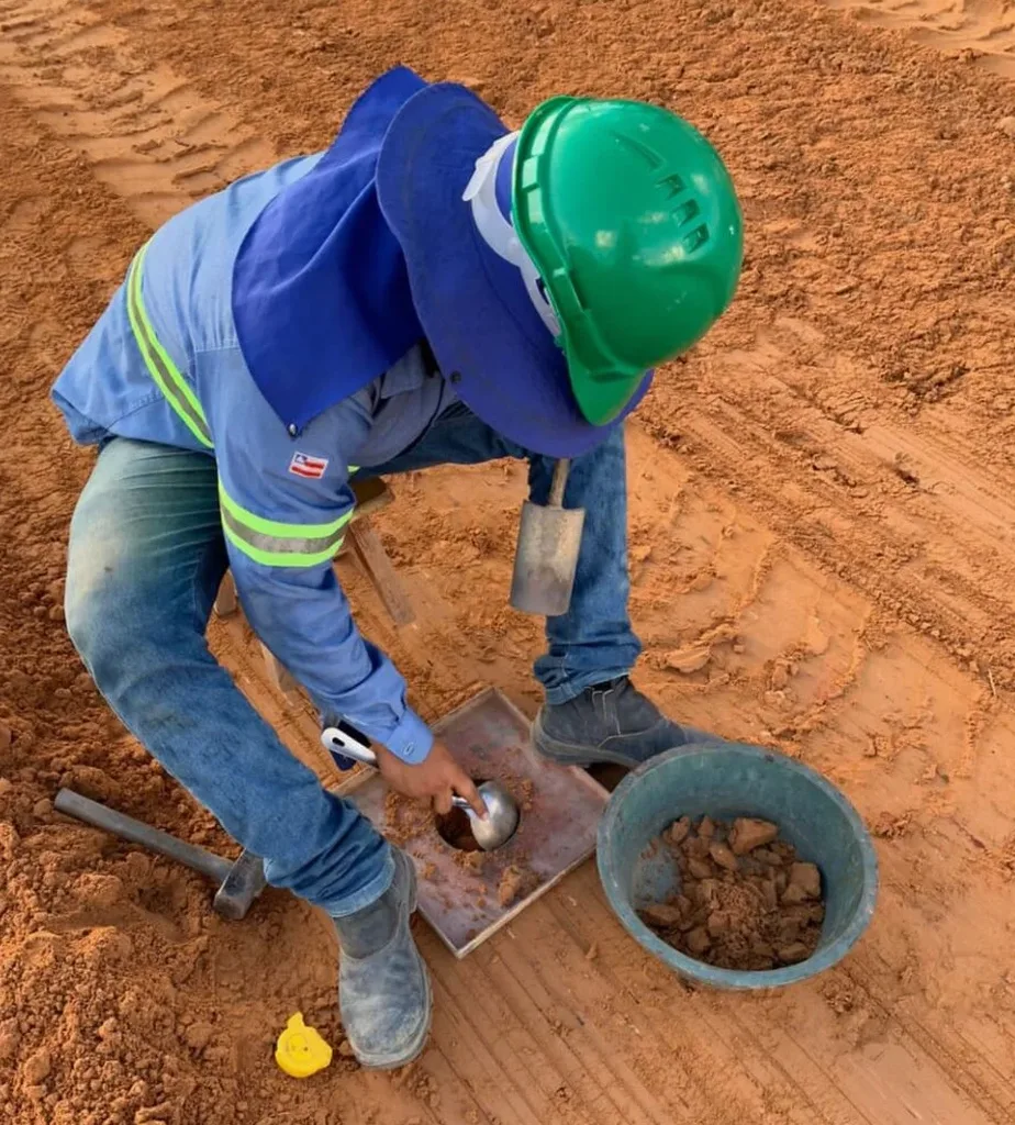 Field Density Testing in Brantford — Sand Cone Method for Compaction Verification